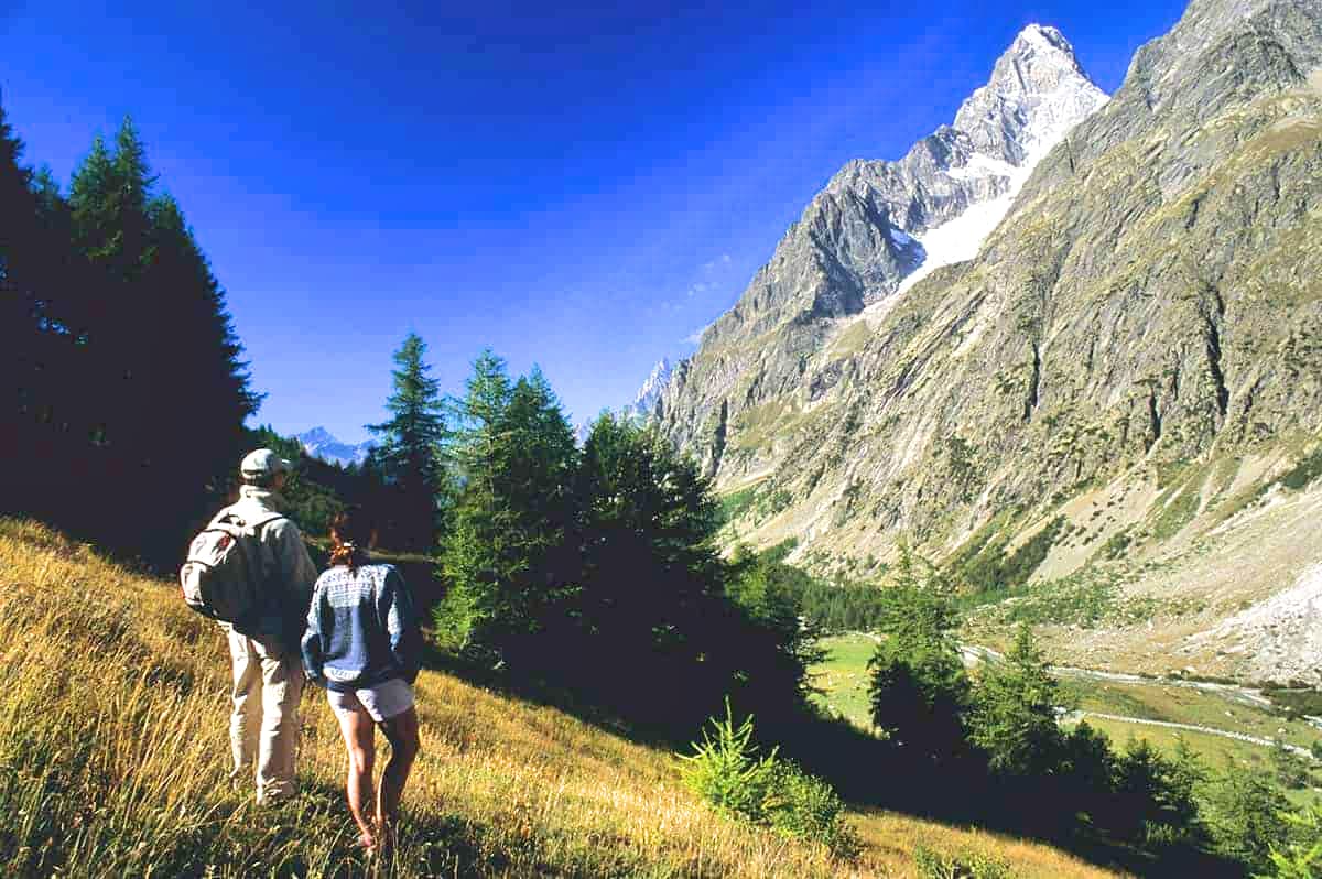 I dalen finns vandringsleder från lätt till avancerad nivå