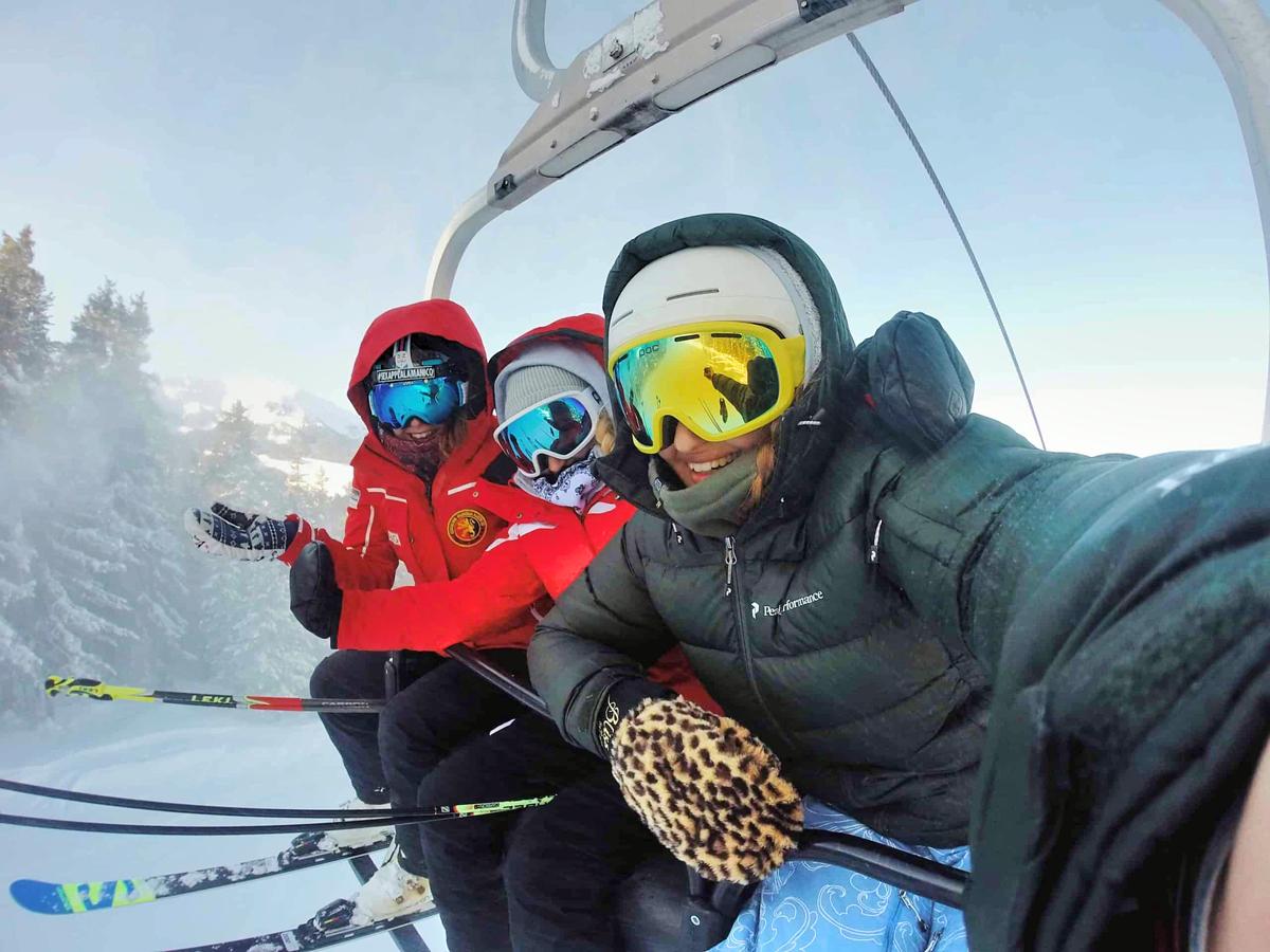 En skidsemester med familjen är som balsam för själen